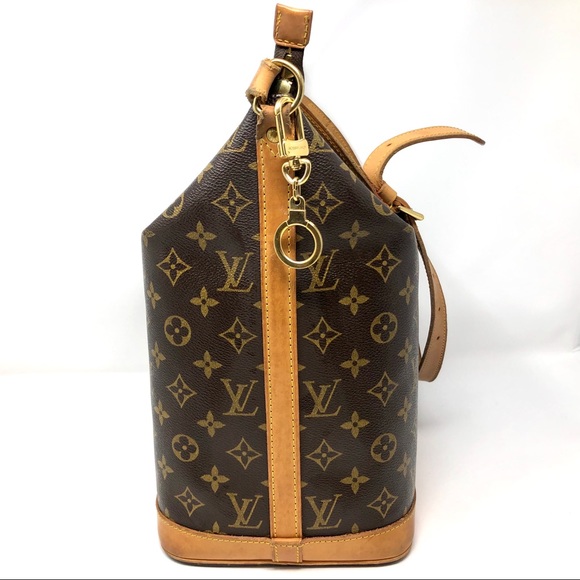 LOUIS VUITTON 💋 Amfar Sharon Stone Brown Tote - Picture 3 of 8